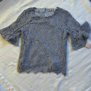 NWT Lavender Lace Top